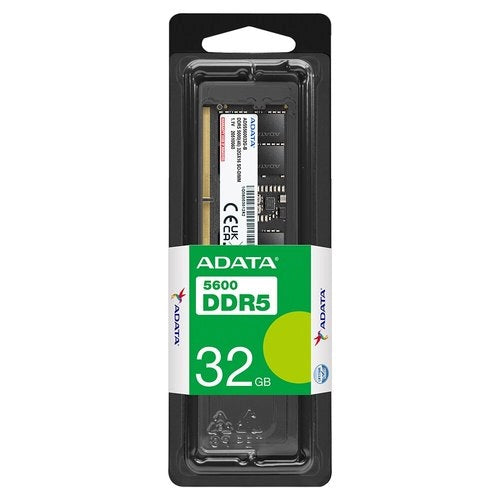 ADATA DDR5 SO-DIMM 32GB 5600MHz - Memoria RAM Ultrarrápida para Laptops de Nueva Generación