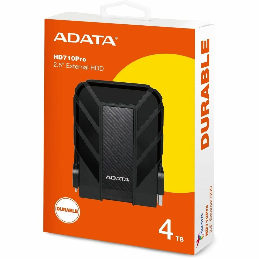 ADATA HD710 PRO 4TB Disco Duro Externo Resistente al Agua IP68 Negro