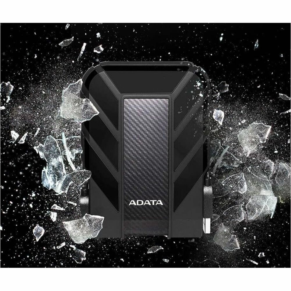 Disco Duro Externo ADATA HD710P 2TB USB 3.2 Resistente Agua, Golpes y Polvo - Negro