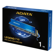 SSD ADATA LEGEND 710 1TB NVMe M.2 - Velocidad Profesional para Creadores de Contenido