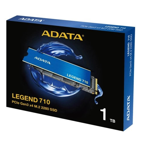 SSD ADATA LEGEND 710 1TB NVMe M.2 - Velocidad Profesional para Creadores de Contenido