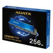 SSD ADATA LEGEND 710 256GB NVMe M.2 - Velocidad y Rendimiento para Tu PC