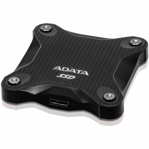 ADATA SSD Externo SD620 1TB Negro - Ultraportátil, Resistente y 5X más Rápido