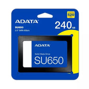 ADATA SSD SU650 240GB SATA - Acelera tu PC con Tecnología 3D NAND