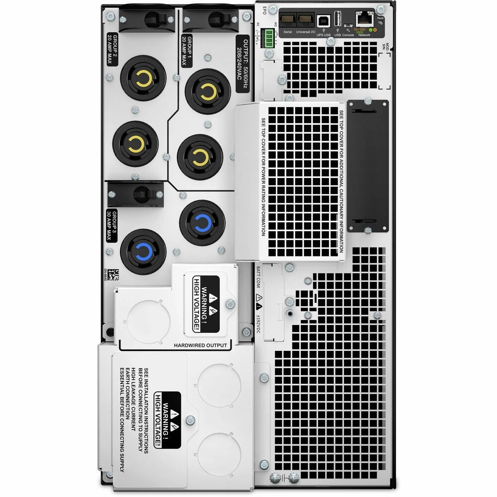 APC Smart-UPS SRT 10000VA 208V Torre Negro SRT10KXLT - Continuidad operativa total para infraestructuras críticas