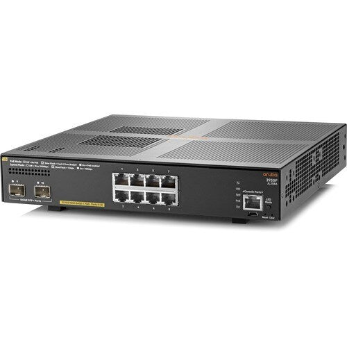 Switch Aruba 2930F PoE+ 8 Puertos Gigabit + 2 SFP+ | Gestión Empresarial Inteligente