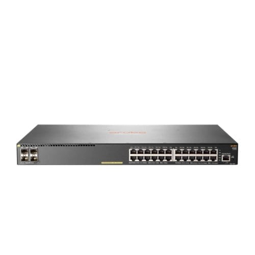 Switch Aruba 2930F 24 Puertos PoE+ Gigabit con 4 SFP - Red Empresarial