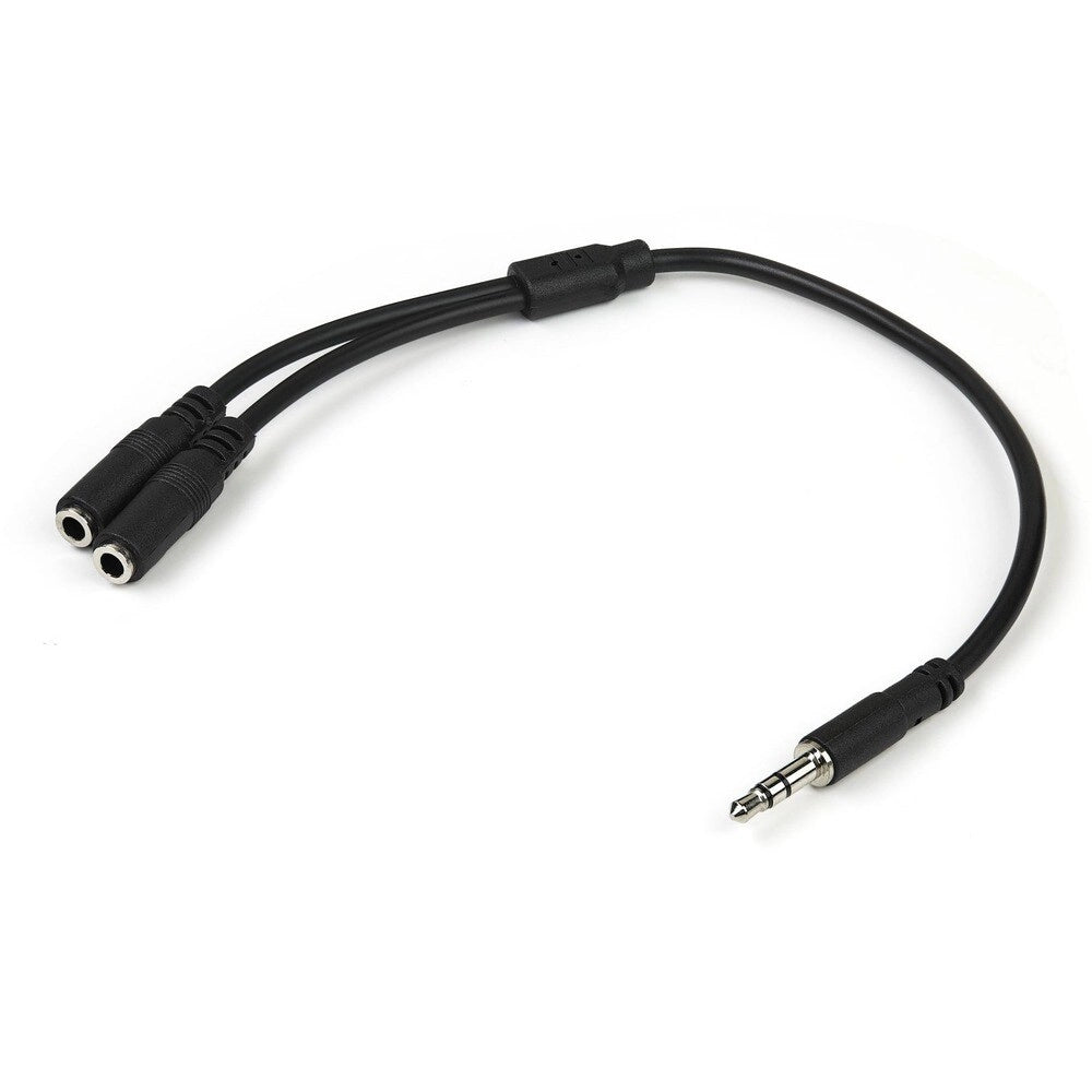 Cable Divisor de Audio StarTech MUY1MFFS - 3.5mm a Doble 3.5mm Estéreo