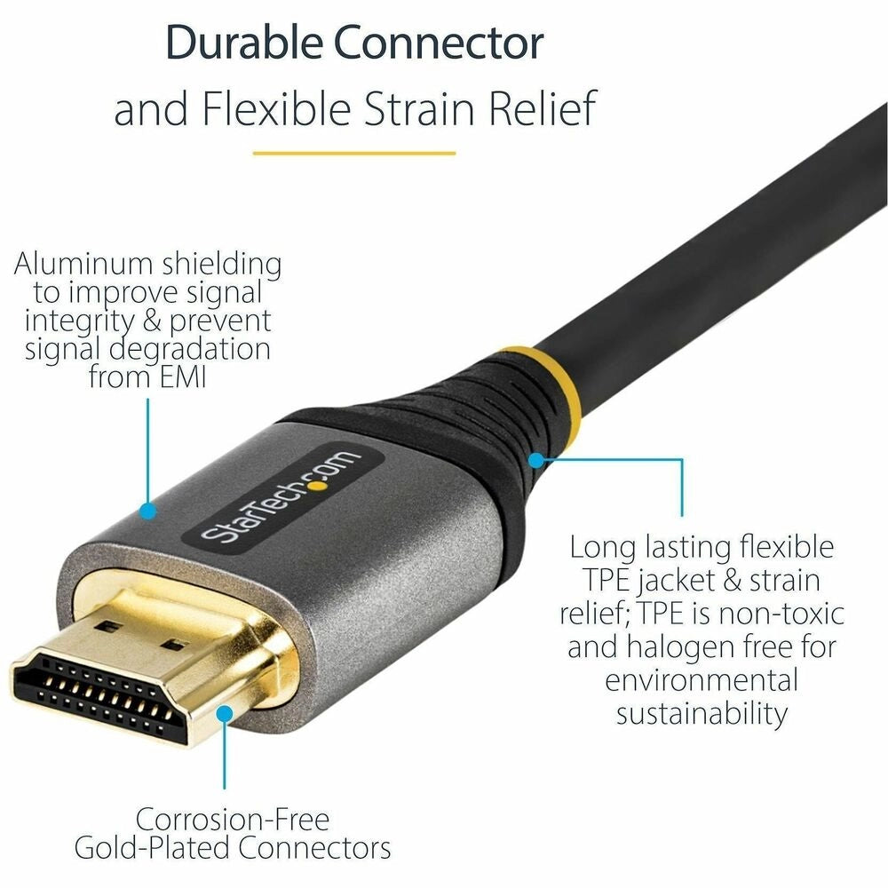 Cable HDMI 2.0 StarTech 3m 4K 60Hz Certificado Premium - Máxima Calidad
