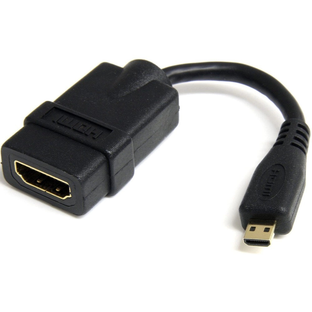 Cable Adaptador HDMI a Micro HDMI StarTech 12cm 4K - Conexión Instantánea