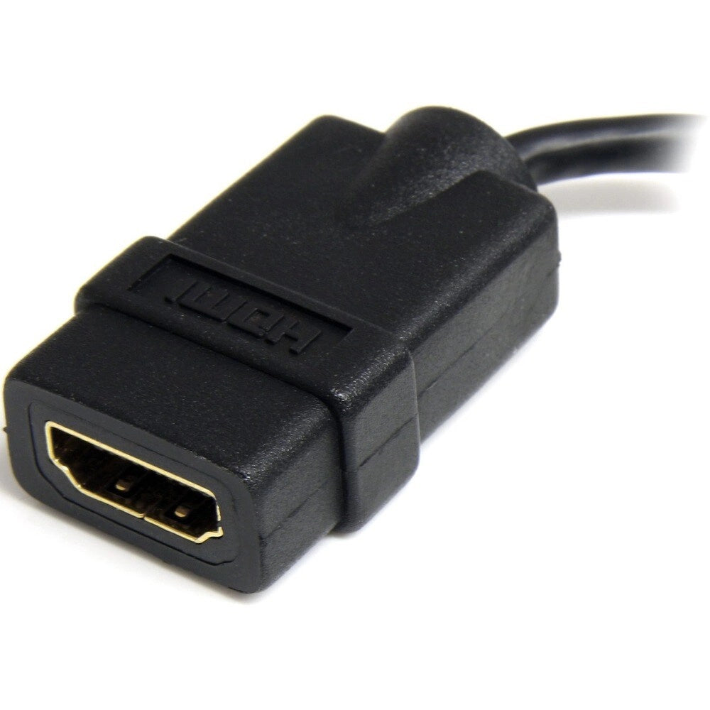 Cable Adaptador HDMI a Micro HDMI StarTech 12cm 4K - Conexión Instantánea