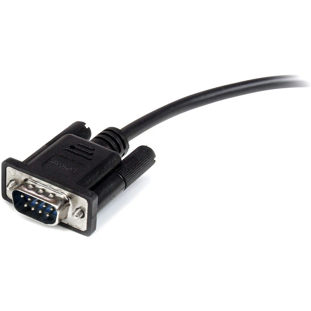 Cable Serial DB9 StarTech MXT1003MBK 3m Macho/Hembra Extensión RS232