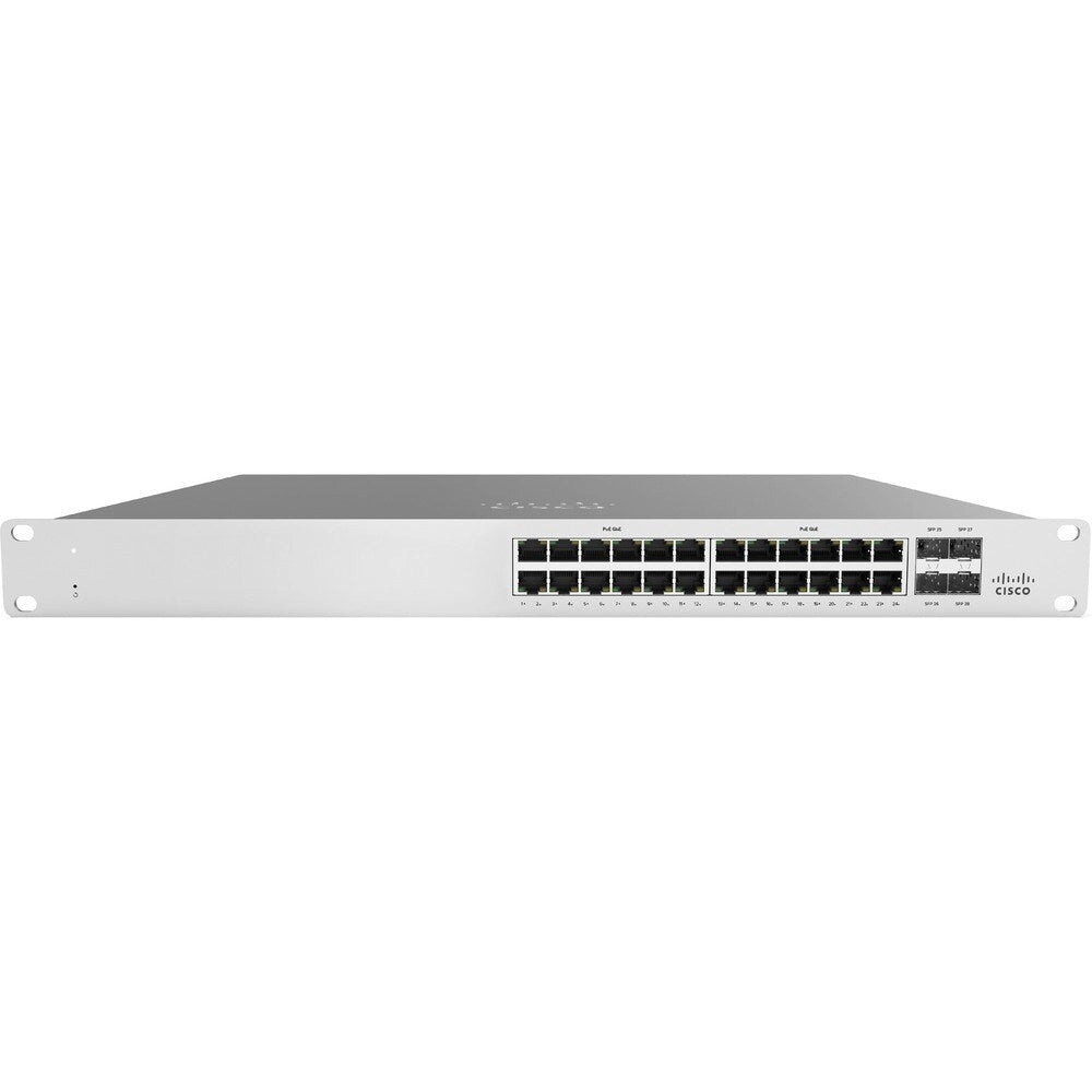 Switch Cisco Meraki MS120-24P Gigabit 24 Puertos PoE Gestión Cloud