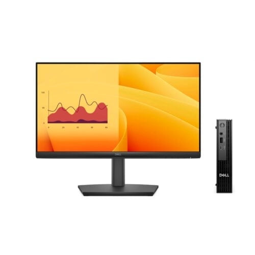 COMBO Dell Pro MFF Core i5 16GB RAM 512GB SSD + Monitor E2225H Oficina