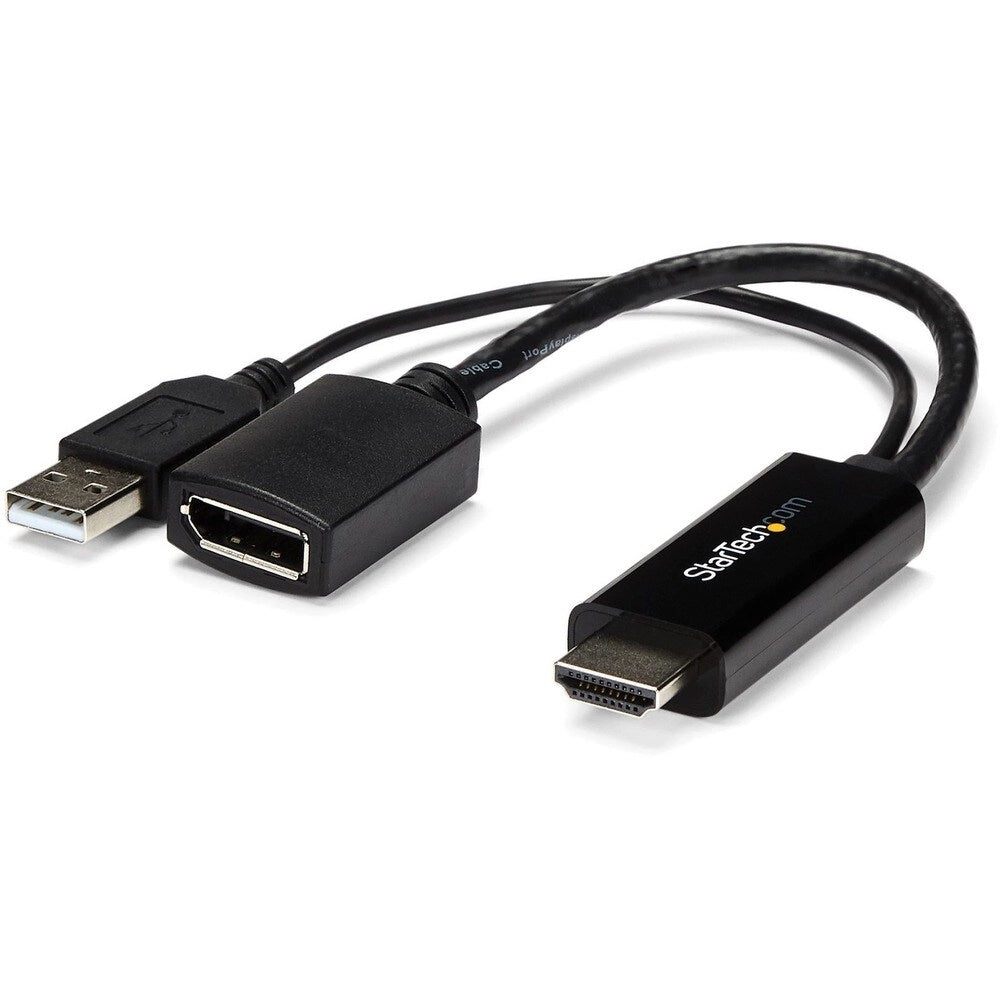 Conversor HDMI a DisplayPort 4K Startech HD2DP - Plug and Play USB