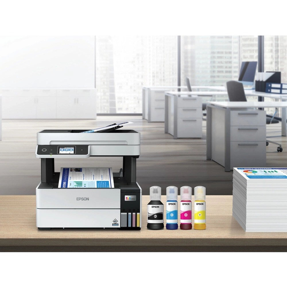 Epson EcoTank L6490 - Impresora Multifunción WiFi con Tanque de Tinta Recargable para Oficina