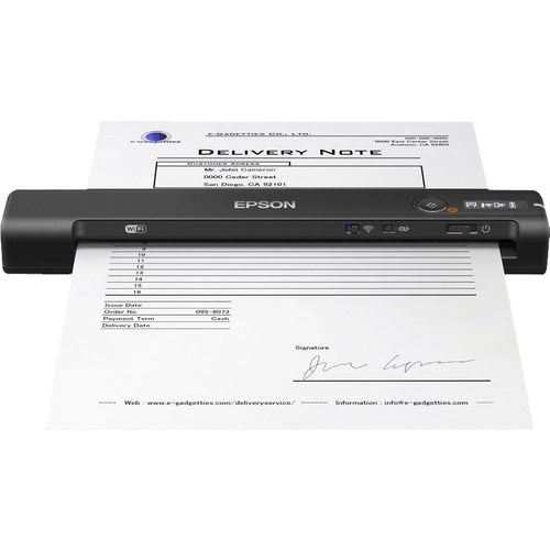 Epson ES-60W Escáner Portátil Inalámbrico - Digitaliza documentos donde sea sin cables