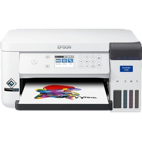Epson SureColor F170 - Impresora Sublimación Profesional Tamaño Carta con Tintas Incluidas
