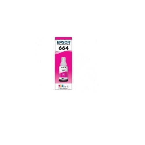 Tinta Original Epson T664 Magenta para L200/L210/L355 - 70ml Rendimiento Garantizado