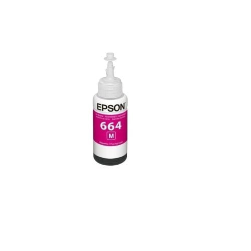 Tinta Original Epson T664 Magenta para L200/L210/L355 - 70ml Rendimiento Garantizado