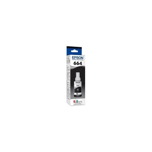 Tinta Original Epson T664 Negro para L200/L210/L355 - 70ml Calidad Profesional Garantizada