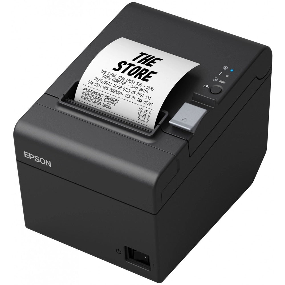 Epson TM-T20III Impresora Térmica POS 80mm USB/Serial - Ahorra Papel Automáticamente