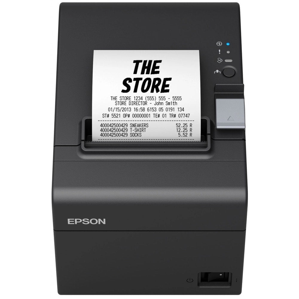 Epson TM-T20III Impresora Térmica POS 80mm USB/Serial - Ahorra Papel Automáticamente