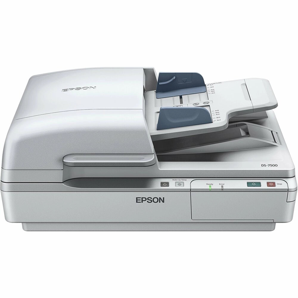 Epson WorkForce DS-7500 Escáner Profesional Dúplex ADF 40ppm Alta Velocidad para Oficina