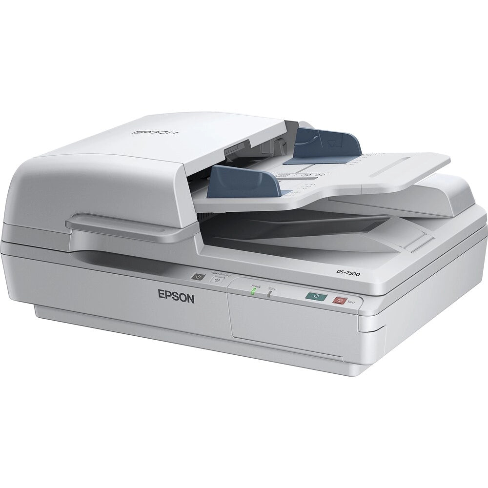 Epson WorkForce DS-7500 Escáner Profesional Dúplex ADF 40ppm Alta Velocidad para Oficina