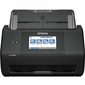 Escáner Epson WorkForce ES-580W Inalámbrico Dúplex 35ppm con Pantalla Táctil