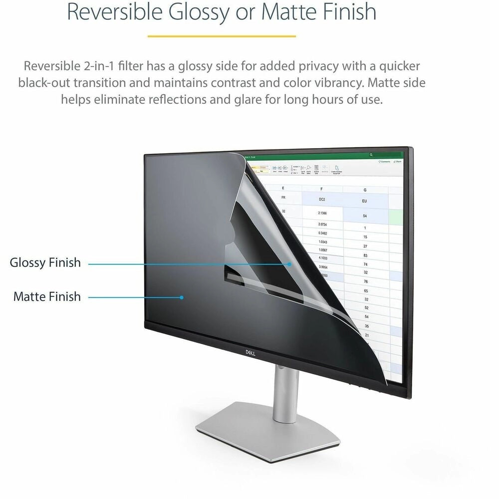 Filtro de Privacidad StarTech 20" Monitor - Protección Visual y Confidencialidad