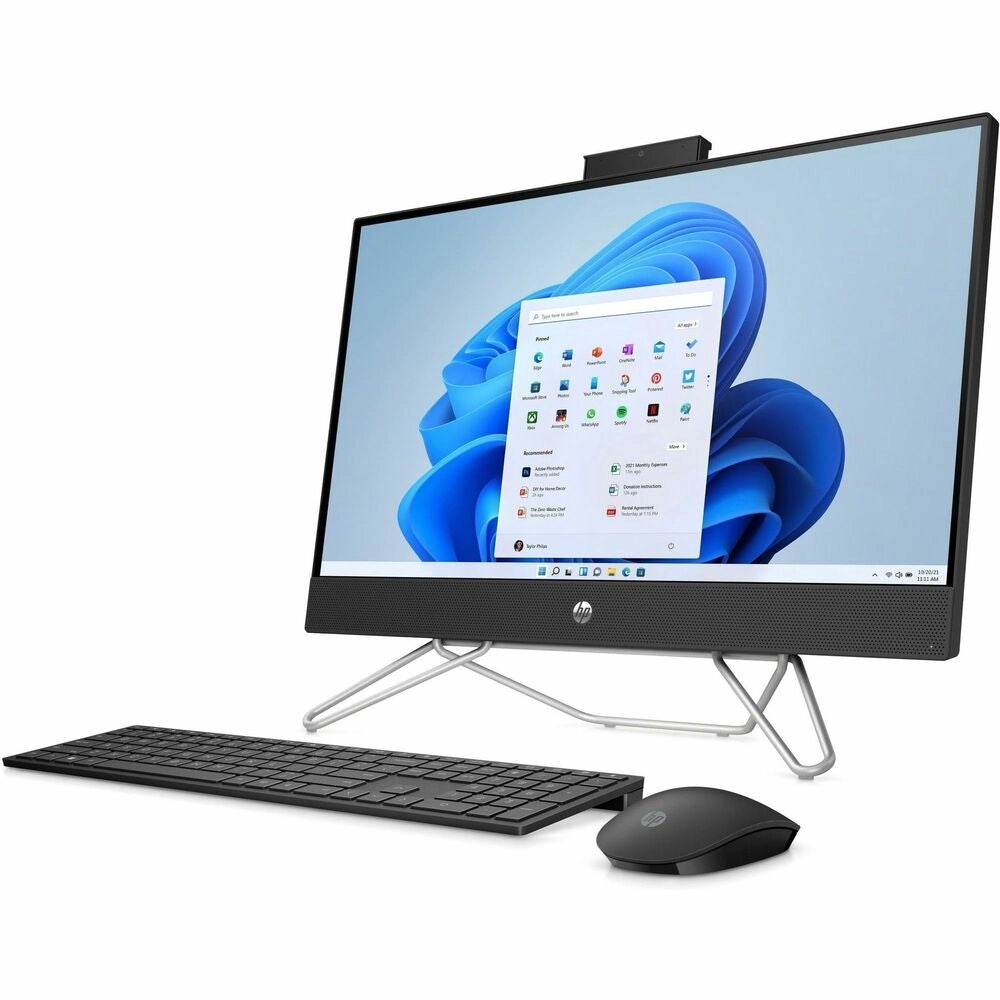 HP All-in-One 24" Full HD Intel i5 12va Gen 8GB RAM 512GB SSD - Tu Centro Digital Elegante