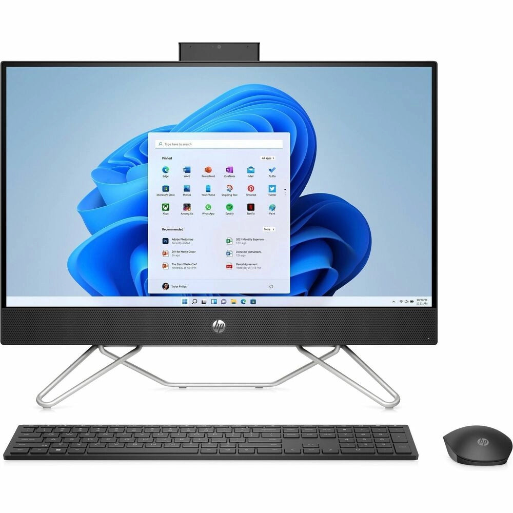 HP All-in-One 24" Full HD Intel i5 12va Gen 8GB RAM 512GB SSD - Tu Centro Digital Elegante