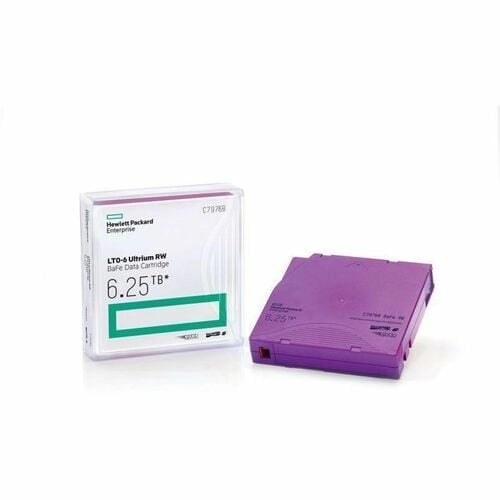HPE LTO-6 Ultrium C7976A Cinta de Datos 6.25TB - Backup Empresarial