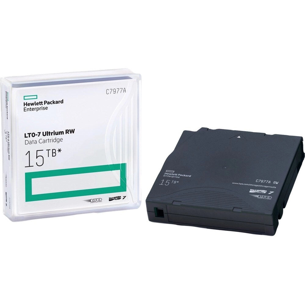 HPE LTO-7 Ultrium C7977A Cartucho de Datos 15TB - Almacenamiento Profesional