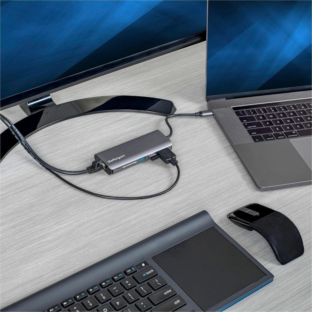 StarTech USB-C Multiport Adapter 4K HDMI - Mini Travel Dock 7 en 1