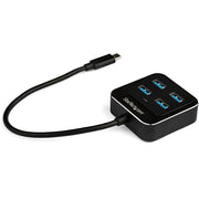 Hub USB-C StarTech HB31C4AB - 4 Puertos USB 3.1 Gen 2 - 10Gbps Alta Velocidad