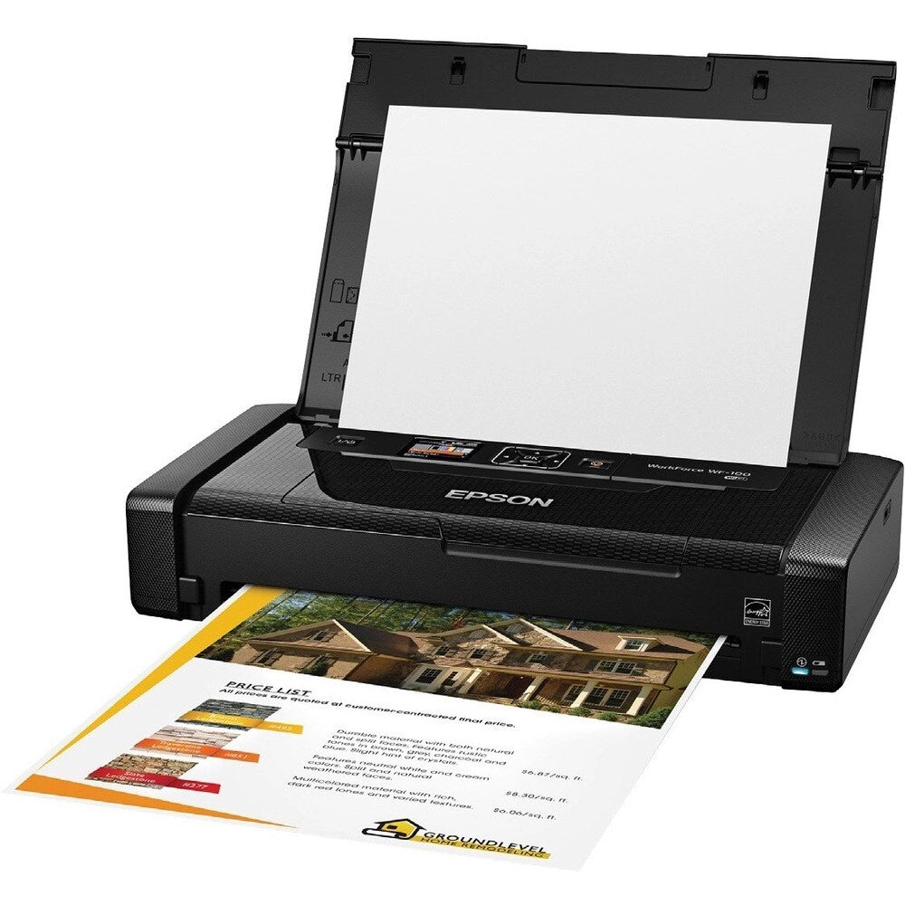 Impresora Portátil Epson WorkForce WF-100 Inalámbrica con Batería