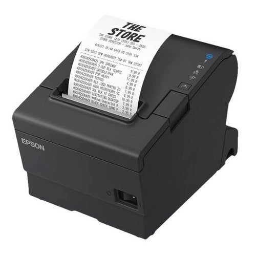 Impresora Térmica Epson TM-T88VII 500mm/s USB Ethernet Serial Negro