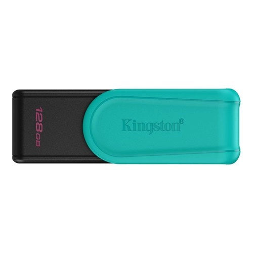 Kingston DataTraveler Exodia 128GB USB 3.2 - Pendrive Ultrarrápido con Tapa Protectora