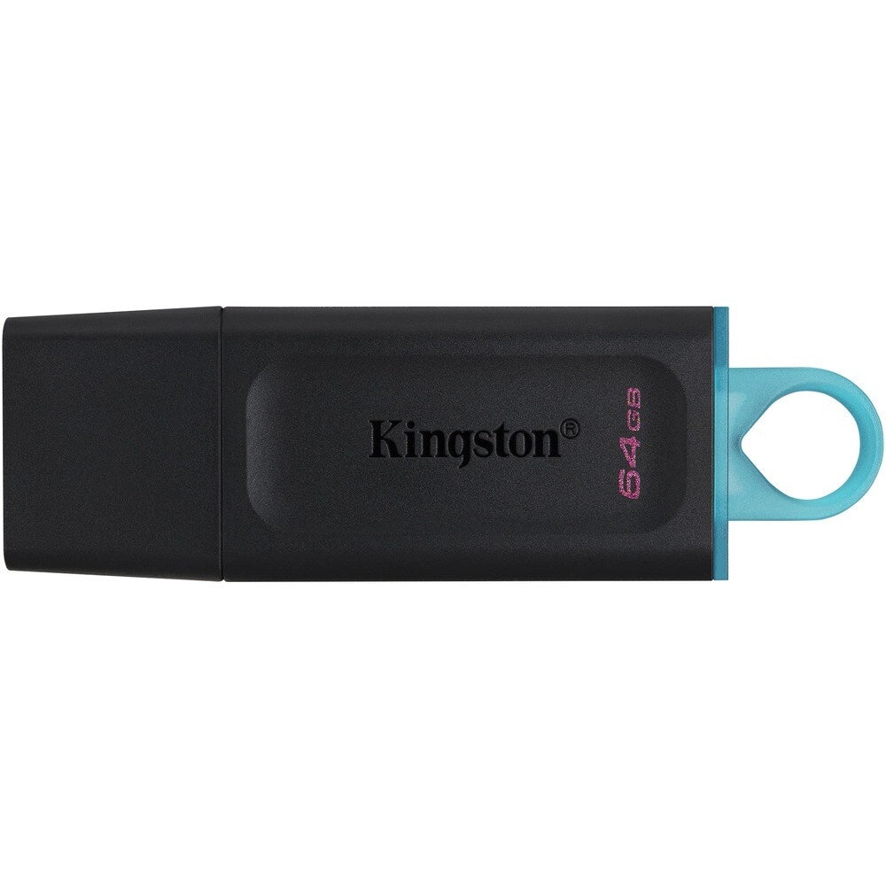 Kingston DataTraveler Exodia 64GB USB 3.2 - Pendrive Ultrarrápido con Tapa Protectora