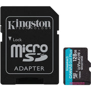 Kingston Canvas Go Plus 128GB microSDXC - Tarjeta Ultra Rápida 170MB/s para Fotos y Videos 4K
