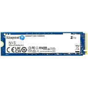 Kingston NV3 SSD 2TB M.2 NVMe PCIe 4.0 - Velocidad Profesional