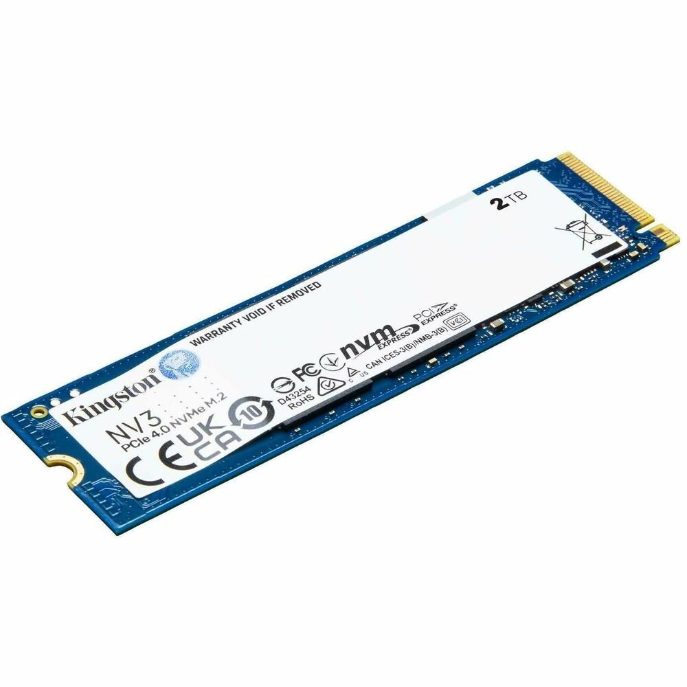 Kingston NV3 SSD 2TB M.2 NVMe PCIe 4.0 - Velocidad Profesional