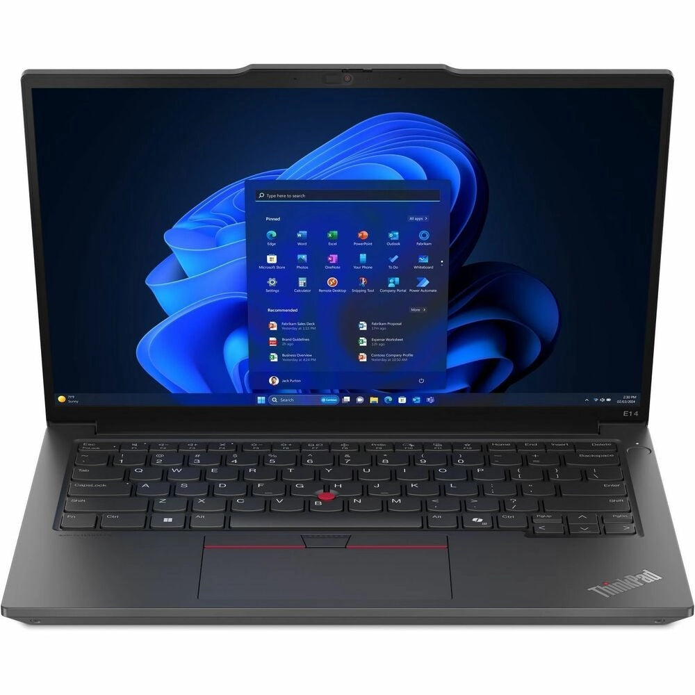 Lenovo ThinkPad E14 AMD R5 - Notebook Empresarial Ultraligera con 16GB RAM y SSD 512GB
