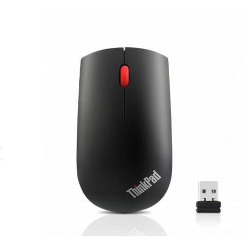 Mouse Inalámbrico Lenovo ThinkPad Essential - Ergonómico 1200DPI con 12 Meses de Batería