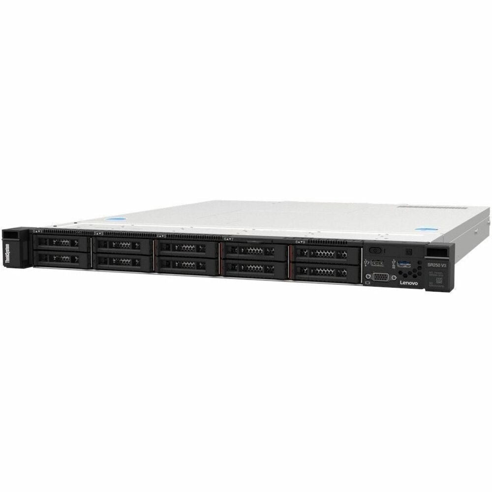 Lenovo ThinkSystem SR250 V3 - Servidor Empresarial 1U con Intel Xeon E-2400 para Edge Computing