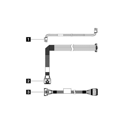 Lenovo ThinkSystem SR630 V3 Kit Cables RAID Interno 4X97A87137