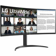 Monitor LG UltraWide 34" Curvo IPS 3440x1440 - Experiencia Inmersiva para Trabajo y Gaming