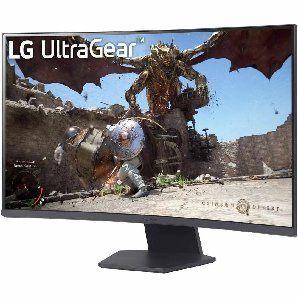Monitor Gaming LG UltraGear 32GS60QC-B 32" Curvo QHD 180Hz - Inmersión Total Sin Lag